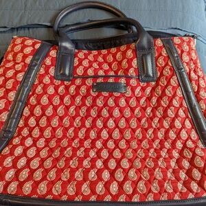 Vera Bradley Red Paisley Women's Bag